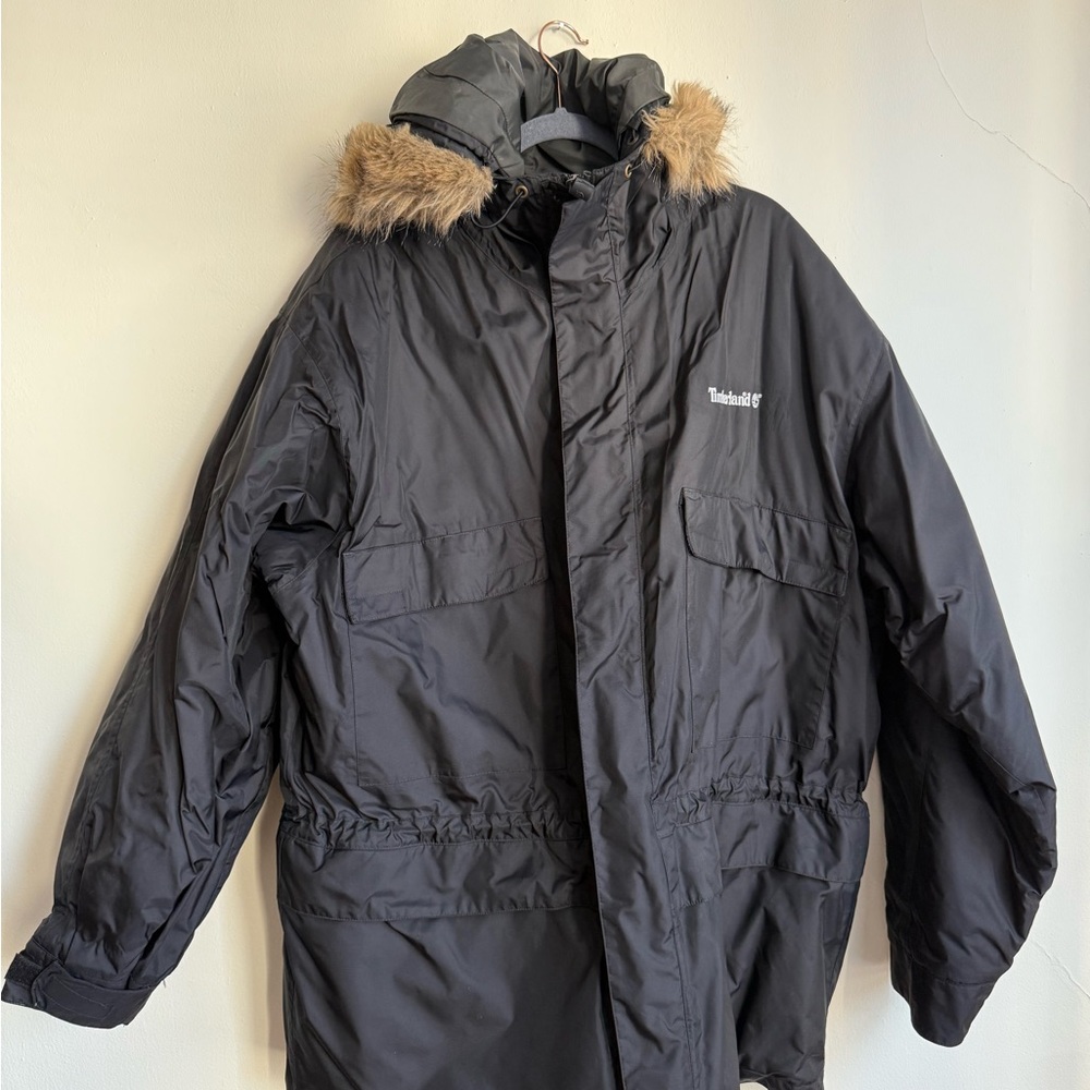 Timberland Black Men's Parka Jacket